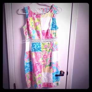 Lilly pulitzer dress. Signature colors/design